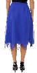 Bead Embellished Knee Length Skirt  — back