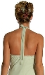 Halter Neck Beaded Formal Dress — back