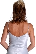 Full Length Button Satin Dress — back