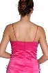 Rhinestone Crisscrossed Formal Dress — back
