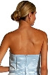 Strapless Slim Cut Long Formal Dress — back