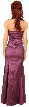 Elegant Empire Cut Strapless Formal Evening Gown — back