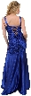 Mermaid Prom Dress with Zig Zag Ruched Detail — back