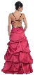Embellished Bubble Prom Ball Gown with Open Back — back