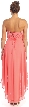 Elegant High-Low Prom Dress with Asymmetrical Hem — back