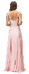 Sleeveless Sequins Embellished Floor Length Prom Dress — back