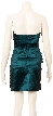 Chic Strapless Ruflle Party Dress — back
