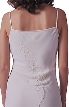 Beaded Chiffon Short Formal Dress — back