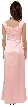Boat Neck Beaded Bridesmaid Dress — back