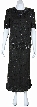 Two Piece Hand Beaded Dress Set