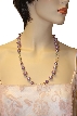Lilac Colored Fashion Necklace