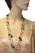 Multi Colored Single Strand Necklace