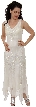 Beaded Neckline Short Evening Prom Dress