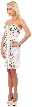 Strapless Colored Sequins Short Formal Party Prom Dress — in an alternative picture
