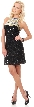 Halter Neck Exotic Short Sequined Formal Party Dress