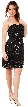 Strapless Beaded Short Formal Prom Homecoming Dress