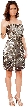 Strapless Short Sequined Homecoming Party Prom Dress