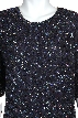 Checker Sequins One Piece Formal Evening Dress — in closeup