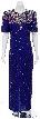 Royal Hand Beaded Formal Gown