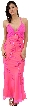 Floral Beaded Slim Cut Formal Dress