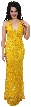 Halter-Neck Formal Prom Dress with Bare Back
