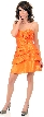 Cascading Ruffled Short Prom Dress