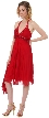 Halter Neck Empire Cut Formal Dress