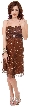 Empire Cut & Glittered Short Cocktail Dress