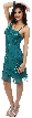 Broad Strap Short Party Dress
