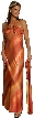 Halter Neck  Shirred Bodice Formal Prom Dress