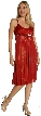 Double Spaghetti Princess Cut Party Dress