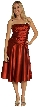Spaghetti Strap Shirred Party Dress