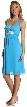 Halter Neck Rhinestones Belt Short Party Dress