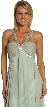 Tea Length Decorative Straps Formal Cocktail Dress — in closeup
