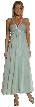 Tea Length Decorative Straps Formal Cocktail Dress