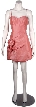 Twin Flowered Short Bubble Party Dress