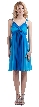 Twist  Knot Bust Ombre Short Party Dress 