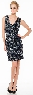 Leopard Print Short Cocktail Dress with Broad Straps