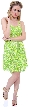 Short Sequin Spaghetti Strapped Party Dress