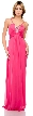 Double Spaghetti Straps Long Formal Dress with Jewels
