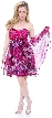 Strapless Floral Print Short Homecoming Party Dress