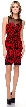 Floral Lace Short Party Dress with Mesh Trim