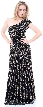 Full Length Sophisticated Sequined Evening Gown