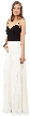 Spaghetti Straps Pleated Skirt Long Formal Bridesmaid Dress