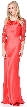 Satin & Lace Cutout Back Formal Bridesmaid Dress