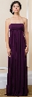 Convertible Empire Waist Long Formal Bridesmaid Dress