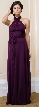 Convertible Empire Waist Long Formal Bridesmaid Dress — in an alternative image