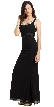 Rhinestones U-Neck Sleeveless Formal Evening Gown. — in an alternative image