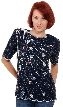 Sequined Blouse with Star Design