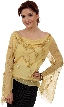 Loose Fitting Formal Beaded Blouse